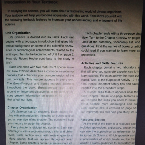 Life Science Textbook - Picture 3 of 5